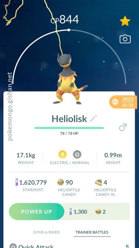 heliolisk pokémon go